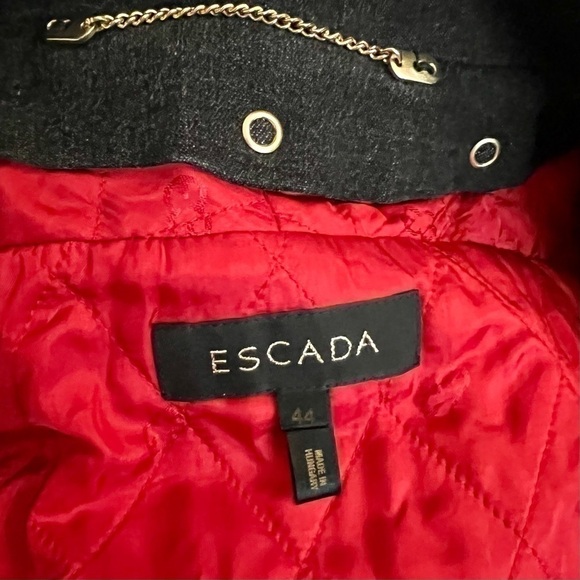 𝅺ESCADA denim jacket. Made in Hungary.  Size 44. - Picture 11 of 13